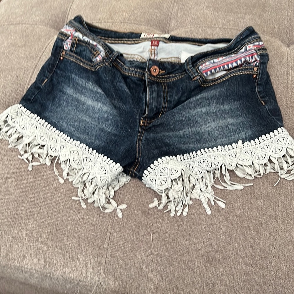 Jean shorts